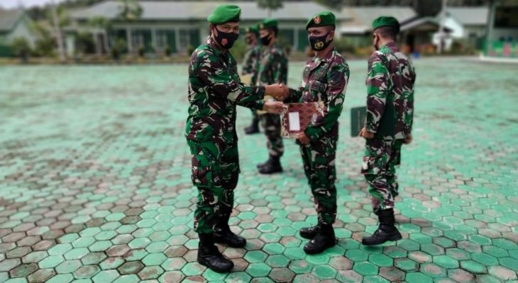 Dengan Berat Hati, Dandim 0117/Aceh Tamiang Lepas Anggota Pindah Satuan