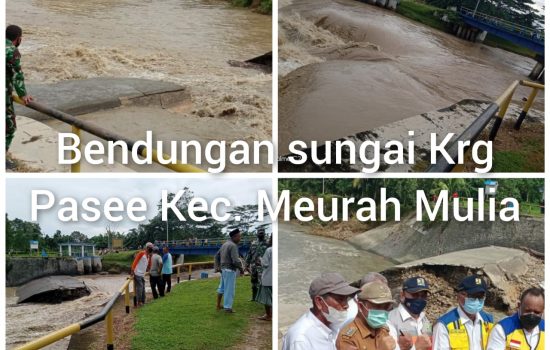 Kondisi banjir Aceh Utara malam ini, Babinsa dan warga masih bersiaga