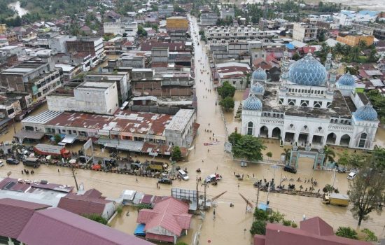Situasi Hari Ke 4, Banjir di Lhoksukon Aceh Utara
