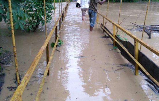 Hujan Deras Guyur Pijay, Meureudu dan Meurah Dua Dikepung Banjir Luapan