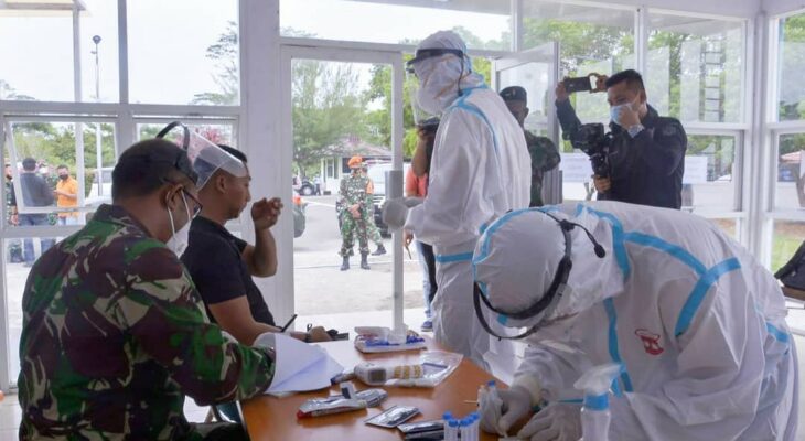 Covid-19 Meningkat di Aceh, Bandara Malikussaleh Perketat Pengawasan, Seluruh Penumpang Pesawat Wajib Jalani Rapid Test Antigen