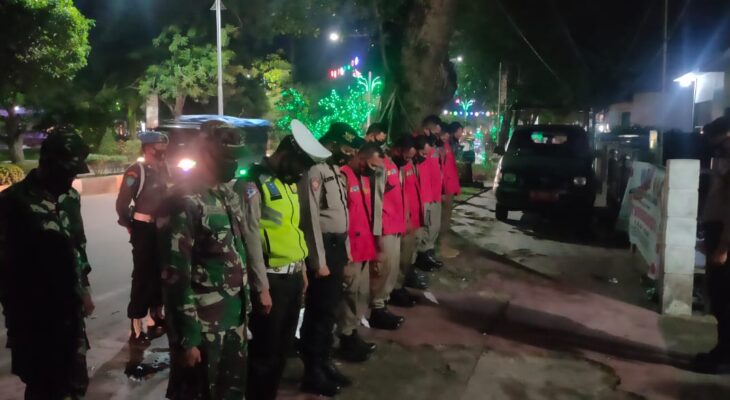 TNI – POLRI dan Satpol PP Gelar Razia Pendisiplinan Prokes di Kota Langsa
