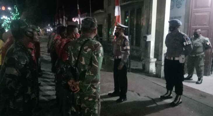 Tim Gabungan TNI-POLRI Dan Pol PP, Gelar Operasi Yustisi di Lapangan Merdeka Kota Langsa