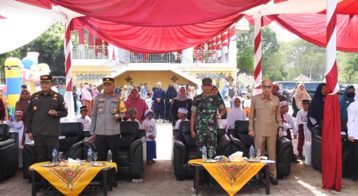 Dandim 0117/Aceh Tamiang Hadiri Acara Peringatan Hari Anak Nasional Tahun 2022