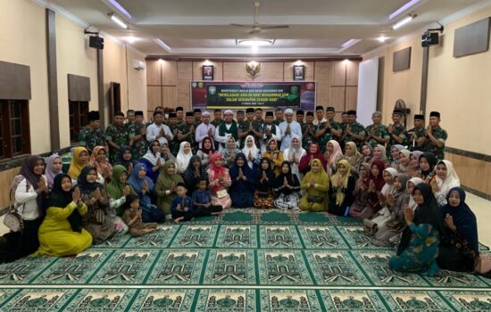 Kodim 0103/Aceh Utara Peringati Maulid Nabi Muhammad SAW 1444 H/2022 M.