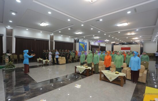 Pangdam IM menghadiri acara peringantan HUT Ke -59 Dharma Pertiwi.