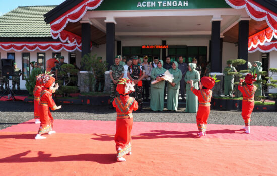 Kunjungan Kerja Danrem 011/ Lilawangsa Ke Kodim 0106/ Aceh Tengah.