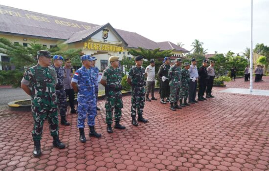 Polres Hingga Kodim Aceh Utara Gelar Apel Pasukan, Danrem Lilawangsa: Patroli Humanis Keamanan Masyarakat