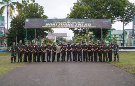 Pesan Danrem Lilawangsa Puncak HJK TNI-AD Bikin Para Perwira TNI Solid