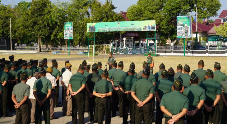 Danrem Lilawangsa Kumpulkan Seluruh Prajurit TNI dan PNS Ingatkan Selama Ramadhan